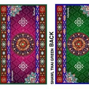 Home ผ้าคลุมไหล่ลาย 12 นักษัตร – zodiac mandala ขนาด 70 × 120 ซม.